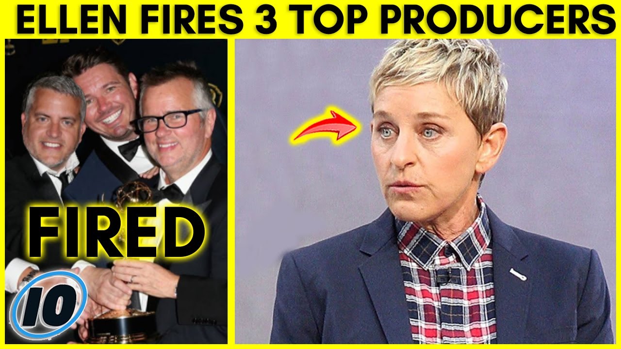 Ellen Show Fires 3 Executive Producers