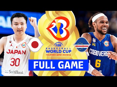 Japan v Cape Verde | Full Basketball Game | FIBA Basketball World Cup 2023