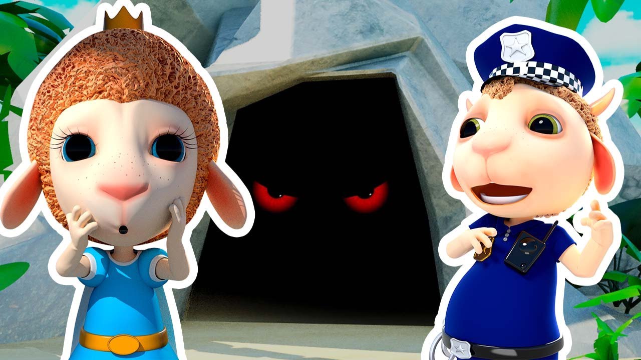 Scary Cave on the Island and Someone in It | Baby Don't Cry | Police Officer Help | Cartoon Kid
