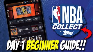 NBA Collect Beginner Guide - Day 1 Tips & All Features Explained - Topps Digital Collecting screenshot 1