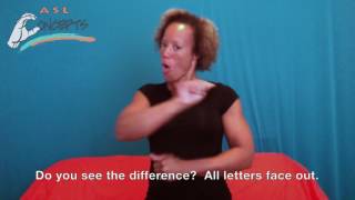 Fingerspelling Rules