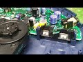 PANASONIC CD PLAYER CHARGE APPEARED ON DISPLAY WHILE USING AN ADAPTOR &amp; ROUND SCRATCHES ON DISC.