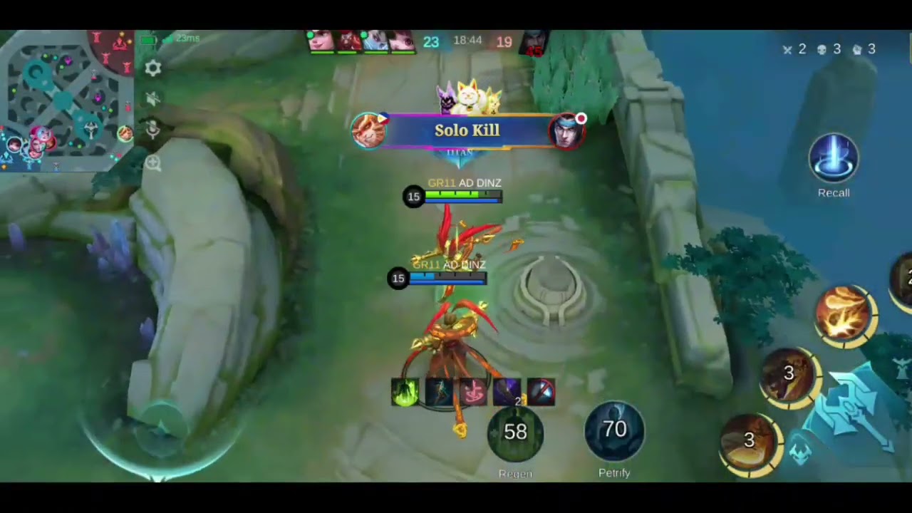 Sun with crazy damage