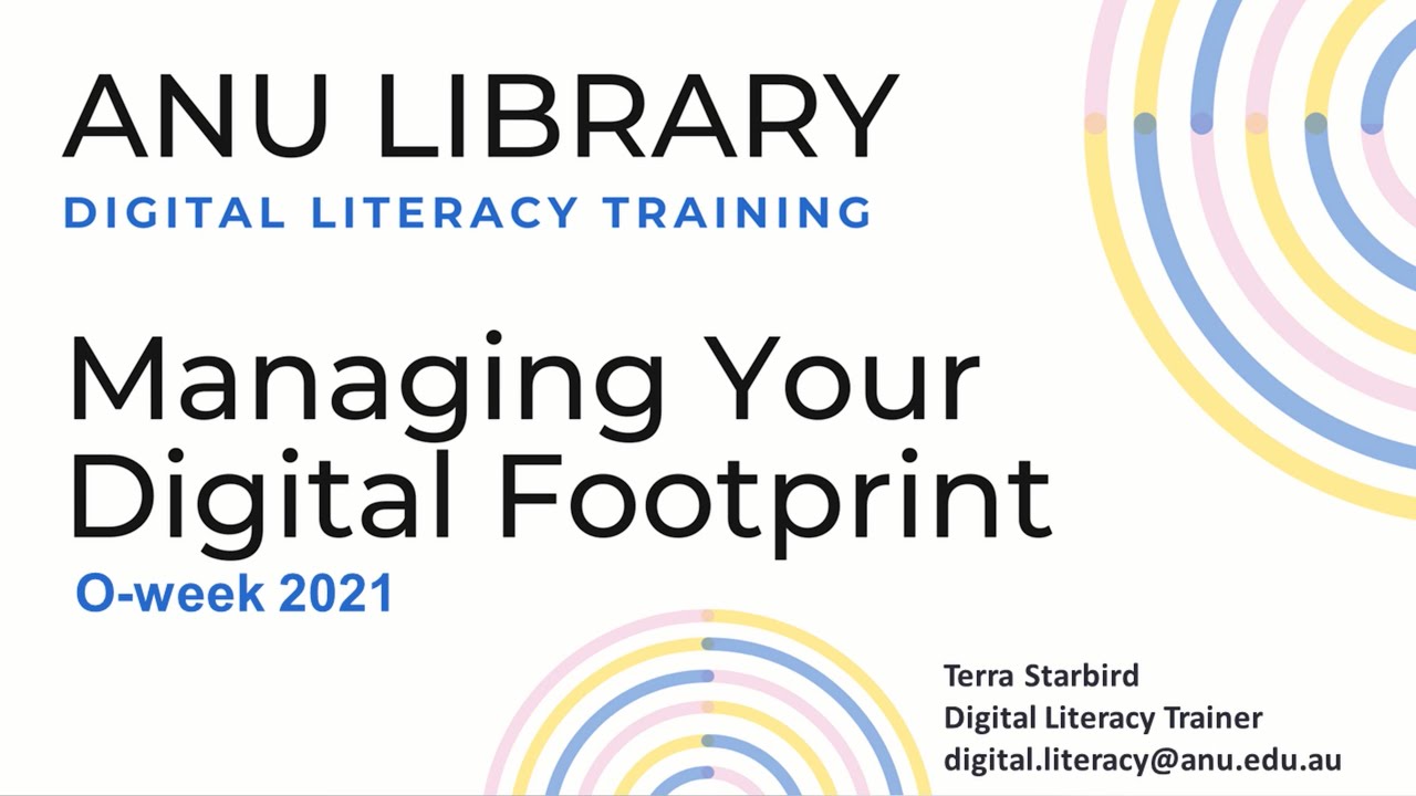 Managing Your Digital Footprint