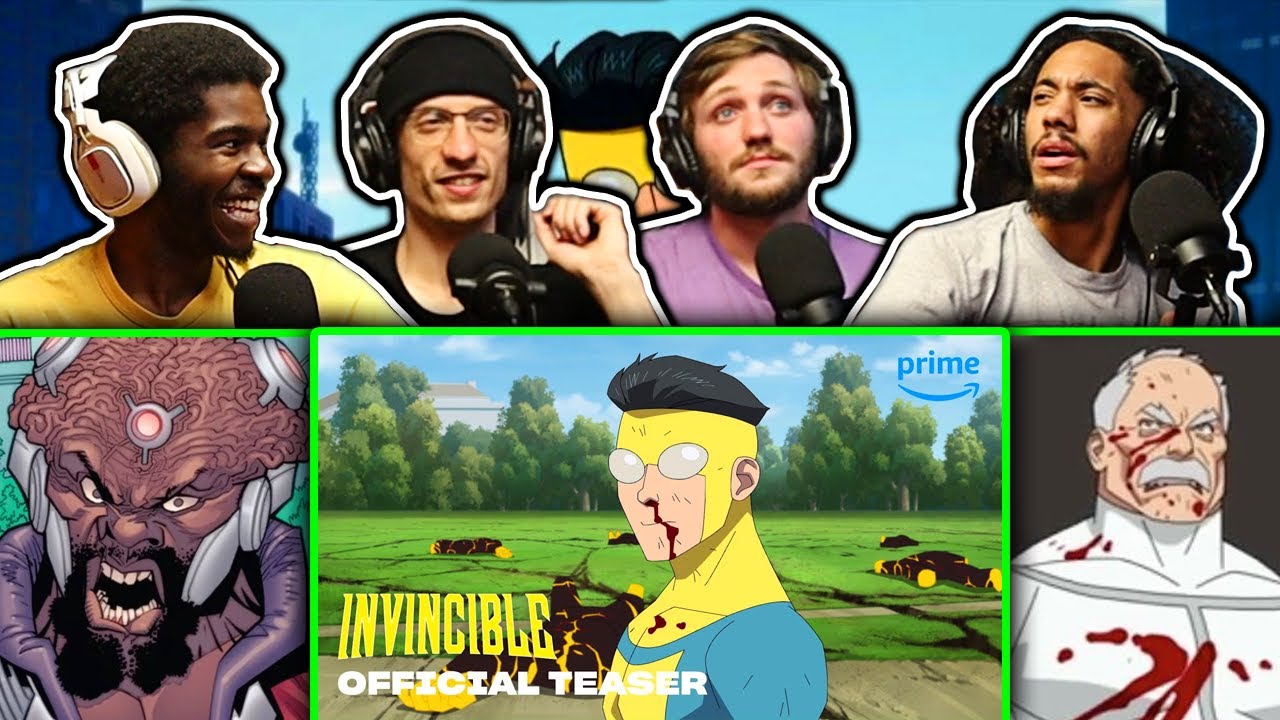 Invincible - Season 2 Teaser Trailer!! REACTION- 
