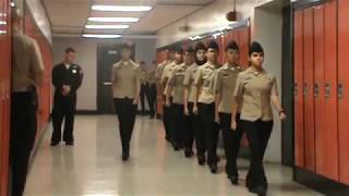 ACHS NAVY ROTC LINDEN DRILL MEET(2018) NS1 Basic Drill
