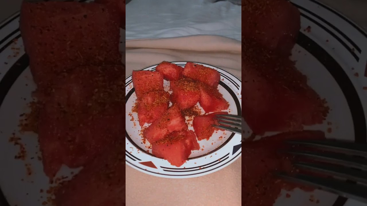 Watermelon eating 😋 me 