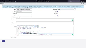 Due Date Client Script -ServiceNow (Medium Level)