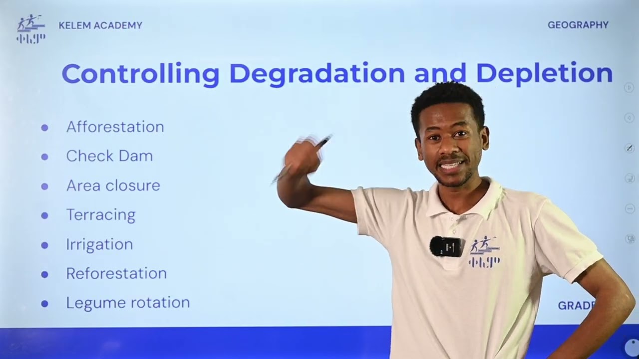 3.3 Land resource depletion and degradation: Geography Grade 11