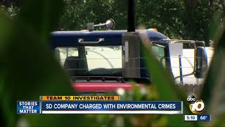 San Diego company charged with environmental crimes