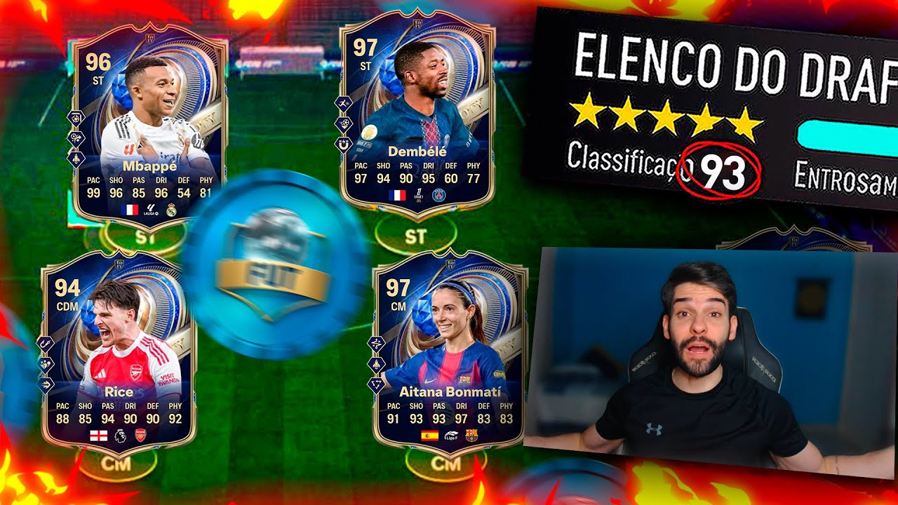 É 93 NO MELHOR FUT DRAFT DO EAFC 26! ✅✅✅
