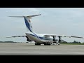 Ilyushin Il-76TD Landing At Charlotte Douglas Int'l Airport