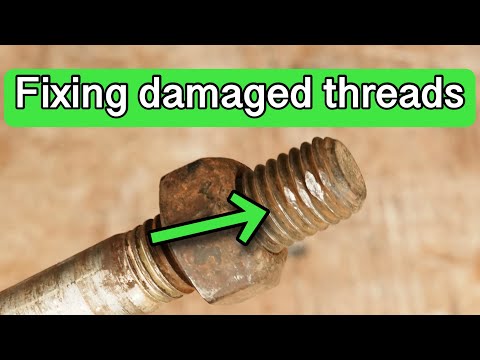Fixing damaged bolt