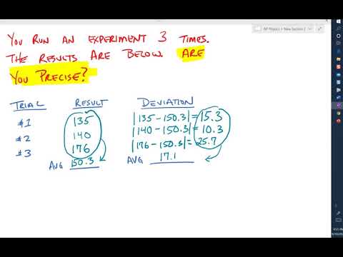 Video: Šta je procentualno prosječno odstupanje?
