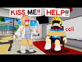 My creepy teacher has a crush on me  roblox brookhaven rp