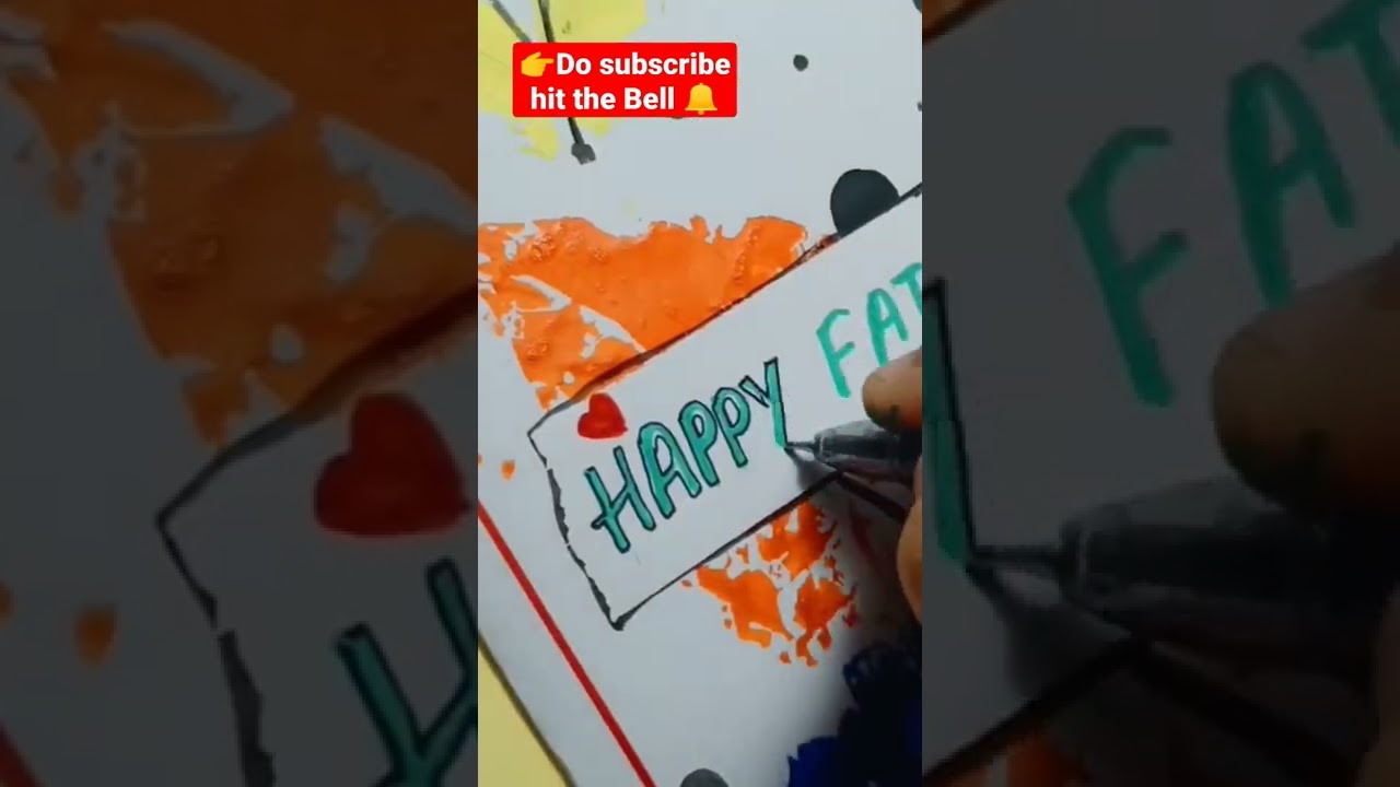 Father's day card DIY it's soo easy 😀