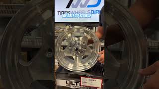 Ultra Wheel Style Type 50 In Size 16X8 Offset -6 Bolt Pattern 8X165 In Machined Finish.