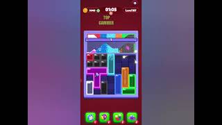 Full Sand blocks drop puzzle level 107 gameplay walkthrough solution Guide