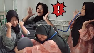 KAGET TIUP 5 BALON DALAM BAJU 🎈 JADI HAMIL JUMBO SAMPAI MELAHIRKAN 😱 DRAMA IBU HAMIL ‼️