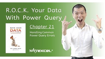 21 - Handling Common Power Query Errors | ROCK Your Data with Power Query | Excel Sifu