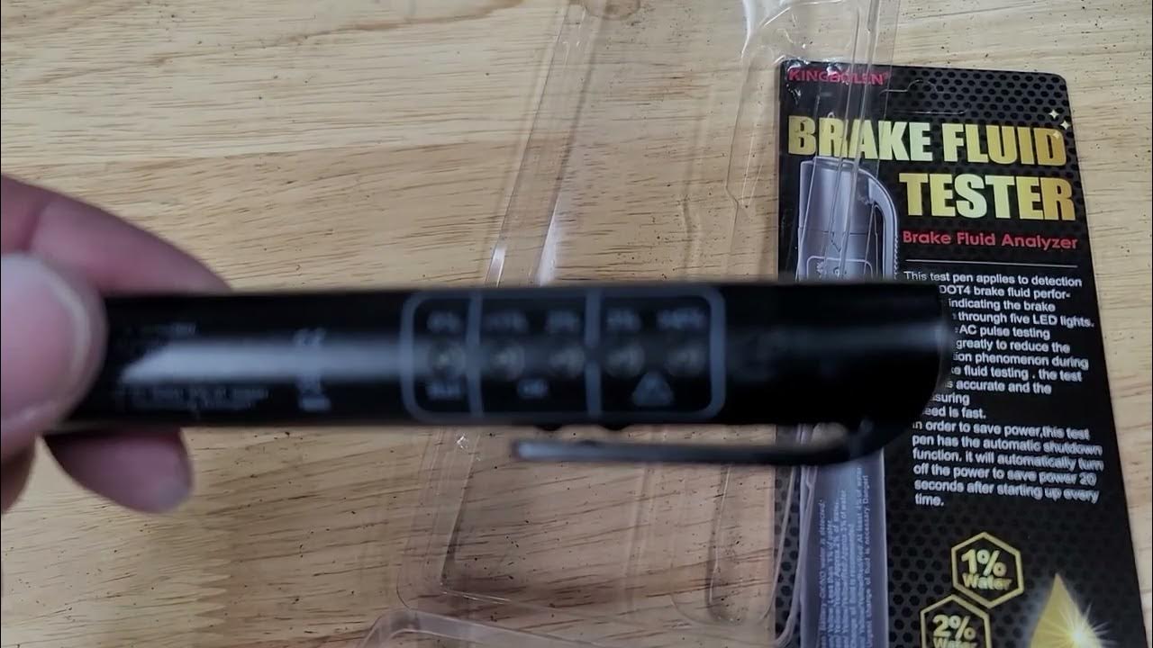 Kingbolen Brake Fluid Tester Tool Review YouTube