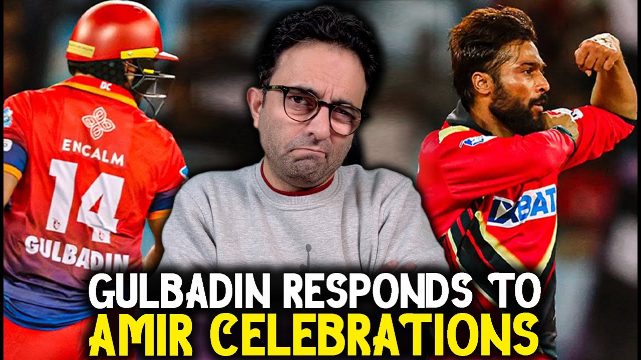 Gulbadin Naib responds to Mohammad Amir’s celebration in ILT20 final ...