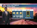 Strong storms are possible tomorrow