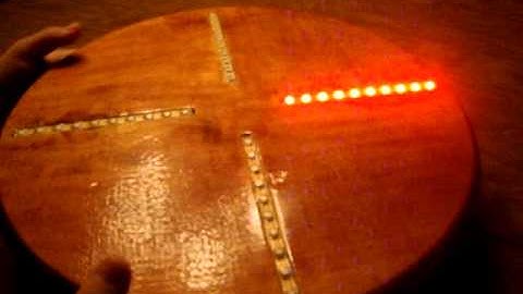 Arduino Fio V3 + Accelerometer + NeoPixels = Wobble Board goodness