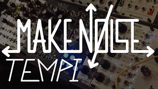 Make Noise Tempi Eurorack Master Clock Module Tutorial/Demo