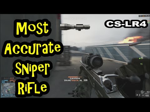 BF4 - The most accurate sniper rifle? CS-LR4 - Conquest 32v32 Firestorm ...