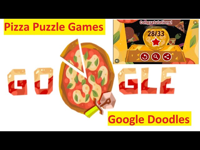 NEW Google Doodle Pizza minigame! #shorts 
