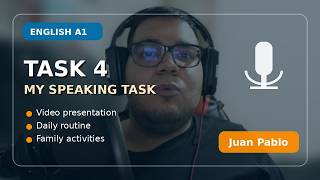 Tarea 4 - My Speaking Task | English A1 UNAD | Juan Pablo Muñoz Tarea 4 - My Speaking Task | English A1 UNAD | Juan Pablo Muñoz