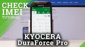 How to See IMEI and Serial Number on KYOCERA DuraForce Pro - Check IMEI & Serial Number