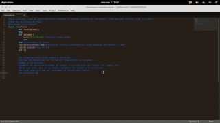 Ruby programa #1 Hola Mundo