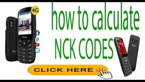 HOW TO CALCULATE NCK CODES ON ALL SMART VITOCHI - Adam Mobile
