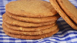 Hazelnut Shortbread Cookies Recipe Demonstration  Joyofbaking.com