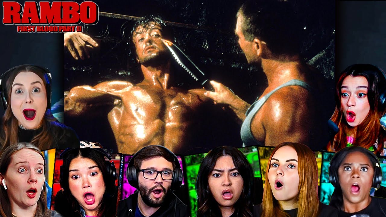 TOP "Rambo Gets Tort**d by Soviets" Reactions! Rambo: First Blood Part II (1985) Movie Reaction