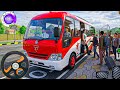 Van Simulator Game 3D: Extreme City Driving &amp; Passenger Real pick drop Game 2026- android gameplay