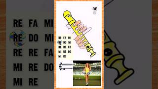 DAI DAI en Flauta Dulce⚽ | Tutorial con Animación