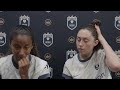 Press Conference: Ryanne Brown and Maddie Mercado on loss against Louisville