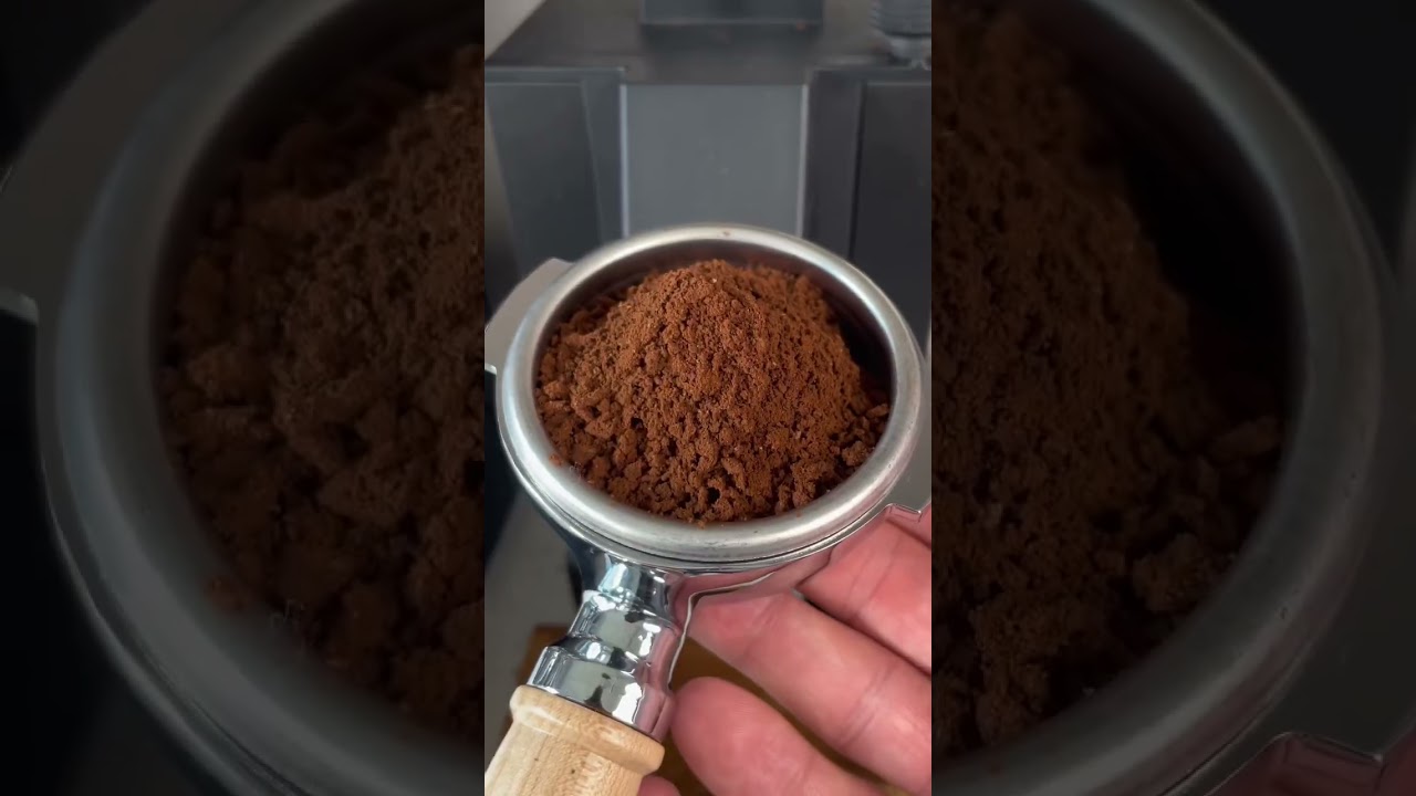Making latte art with a French press #coffee #asmr