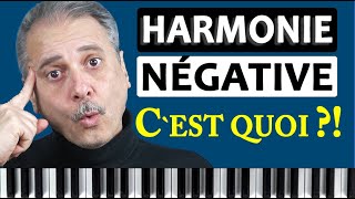 Understanding negative harmony to enrich a harmonic progression and re-harmonize a melody