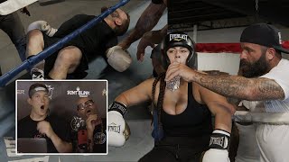 Girl Fights a Guy | Crazy Boxing Match | Monster Brawl 2