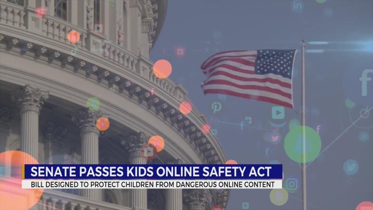 Senate passes Kids Online Safety Act - YouTube