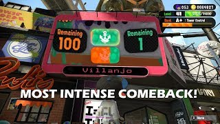 Splatoon 2: Most Intese Comeback!