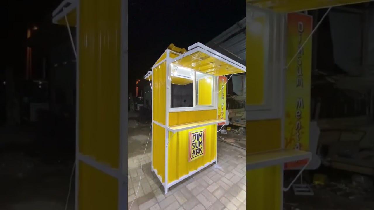 Booth model terbaru dari KMG Rombong! 