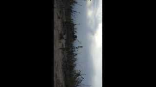 Lawn mower runs off tannerite