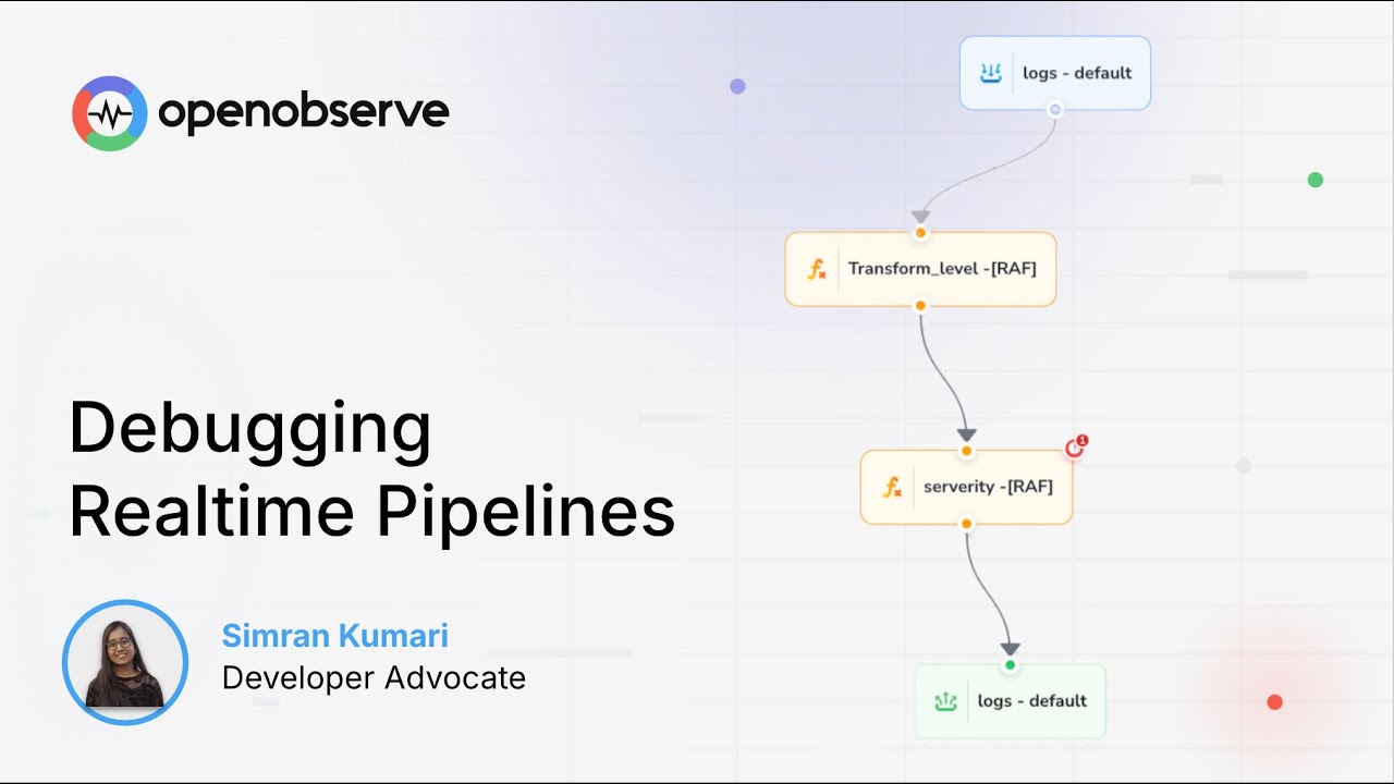 Debug Real-time Pipelines - YouTube