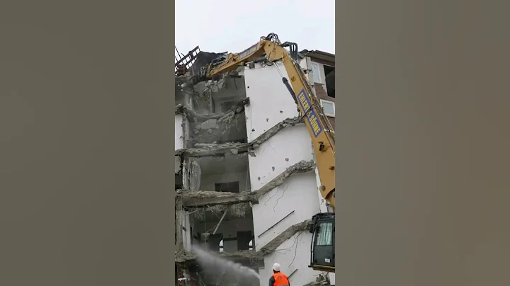 #CATERPILLAR 340 #excavator #highreach #demolition #megamachines #heavymachinery  #construction