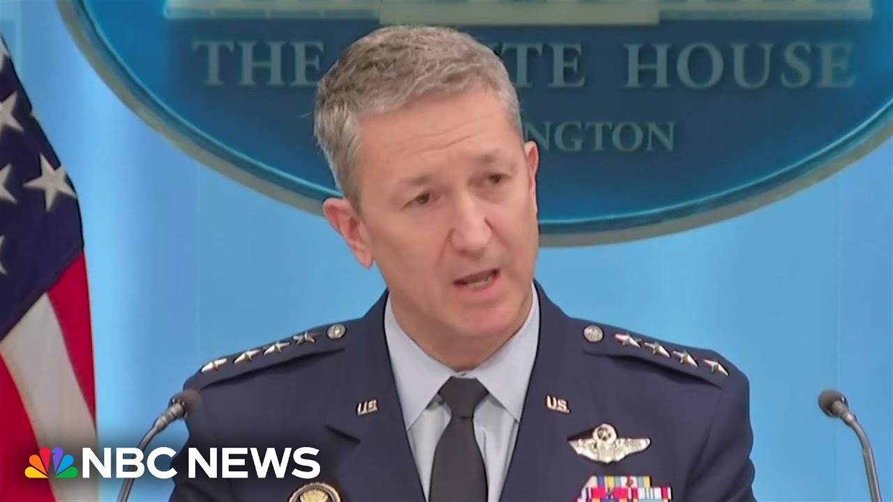 ‘Incredibly dangerous’: Gen. Caine breaks down the timeline of the U.S. airmen rescue mission